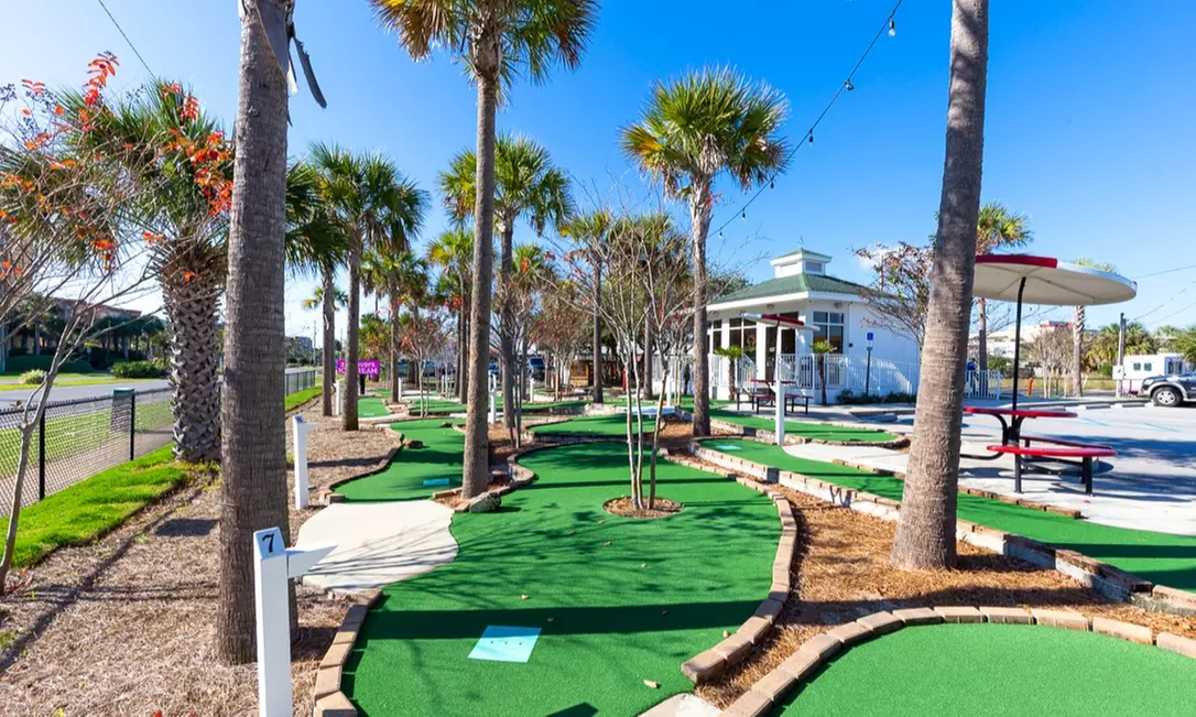 A Round of Mini Golf for Two, Three, Four, or Six at Okaloosa National Minigolf (Up to 33% Off) - Primary Image