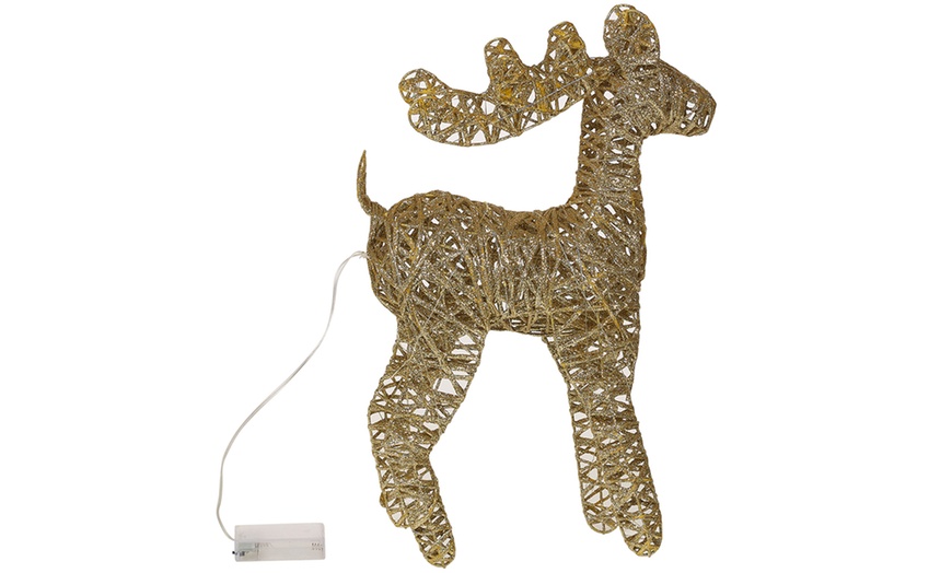 Image 10: LED Standing Christmas Reindeer