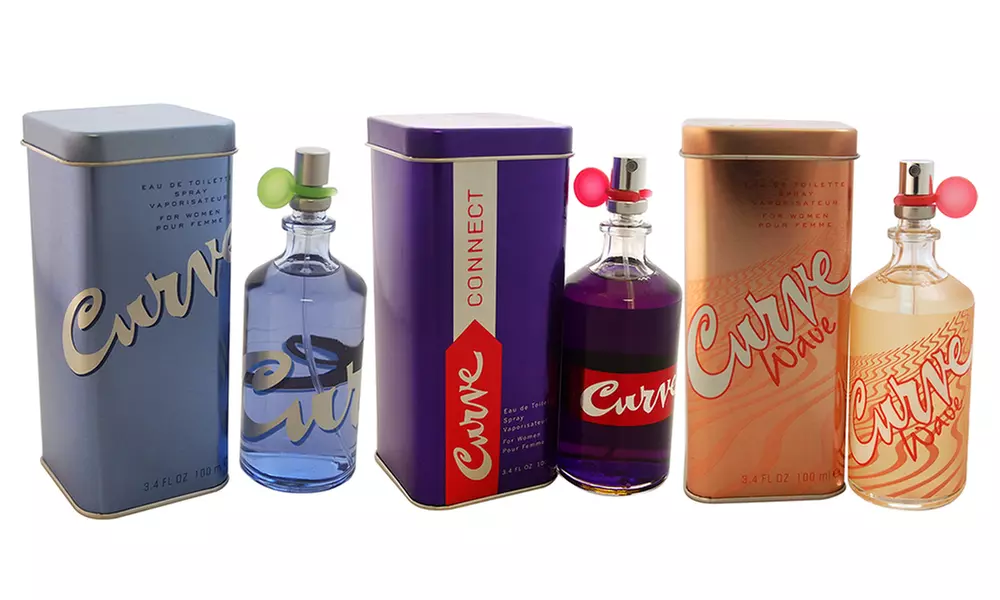 Curve, Curve Crush, Curve Connect, Curve Wave, or Curve Chill Eau de Toilette for Women (3.4 Fl. Oz.) - Primary Image