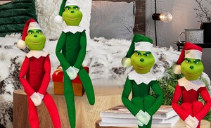 Naughty Grinch On Shelf