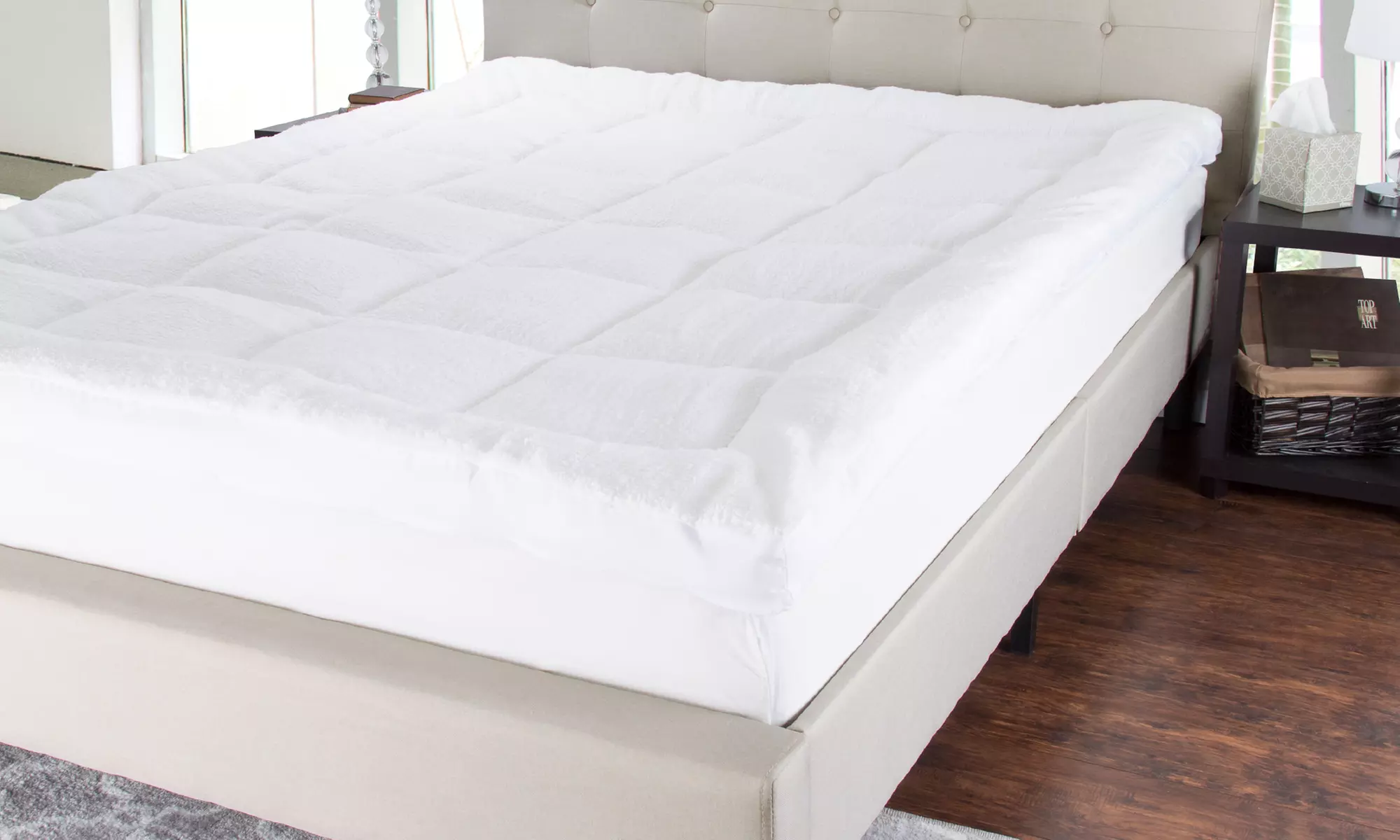 Bluestone Reversible Mattress Topper - Primary Image