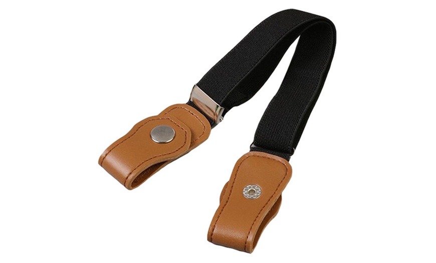 Image 4: Kids' Buckle-Free Elastic Belt