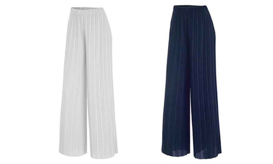 Image 13: Women's Pleated Trousers