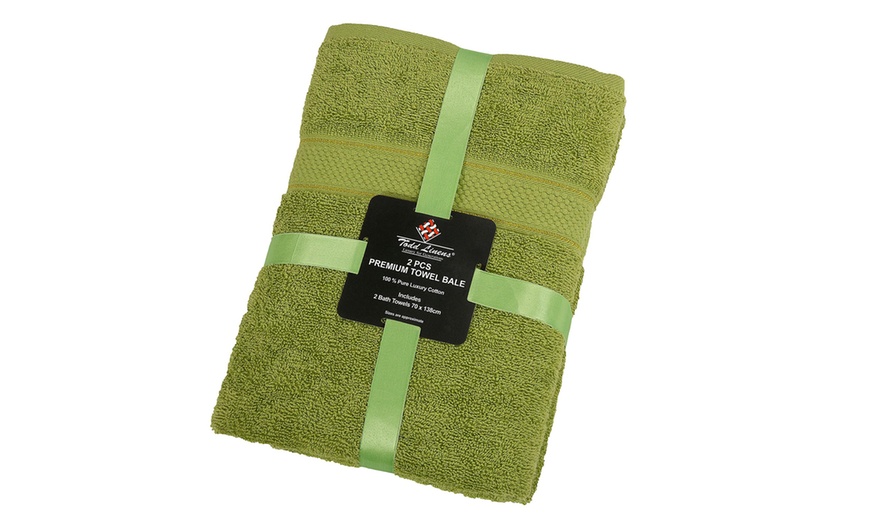 Image 39: 100% Cotton Towel Set