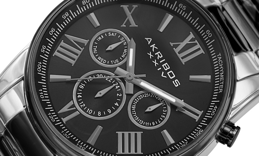 Image 1: Montre Akribos XXIV pour homme