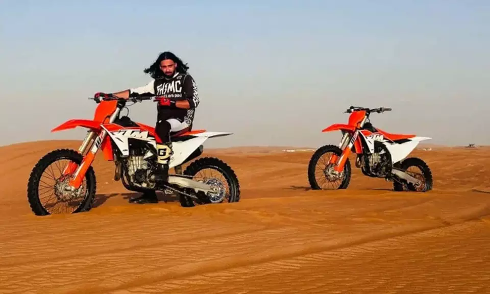 Self-Drive Dirt Bike Adventure in Open Desert