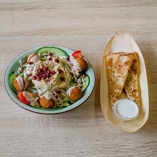 Falafel / Seitan-Burger