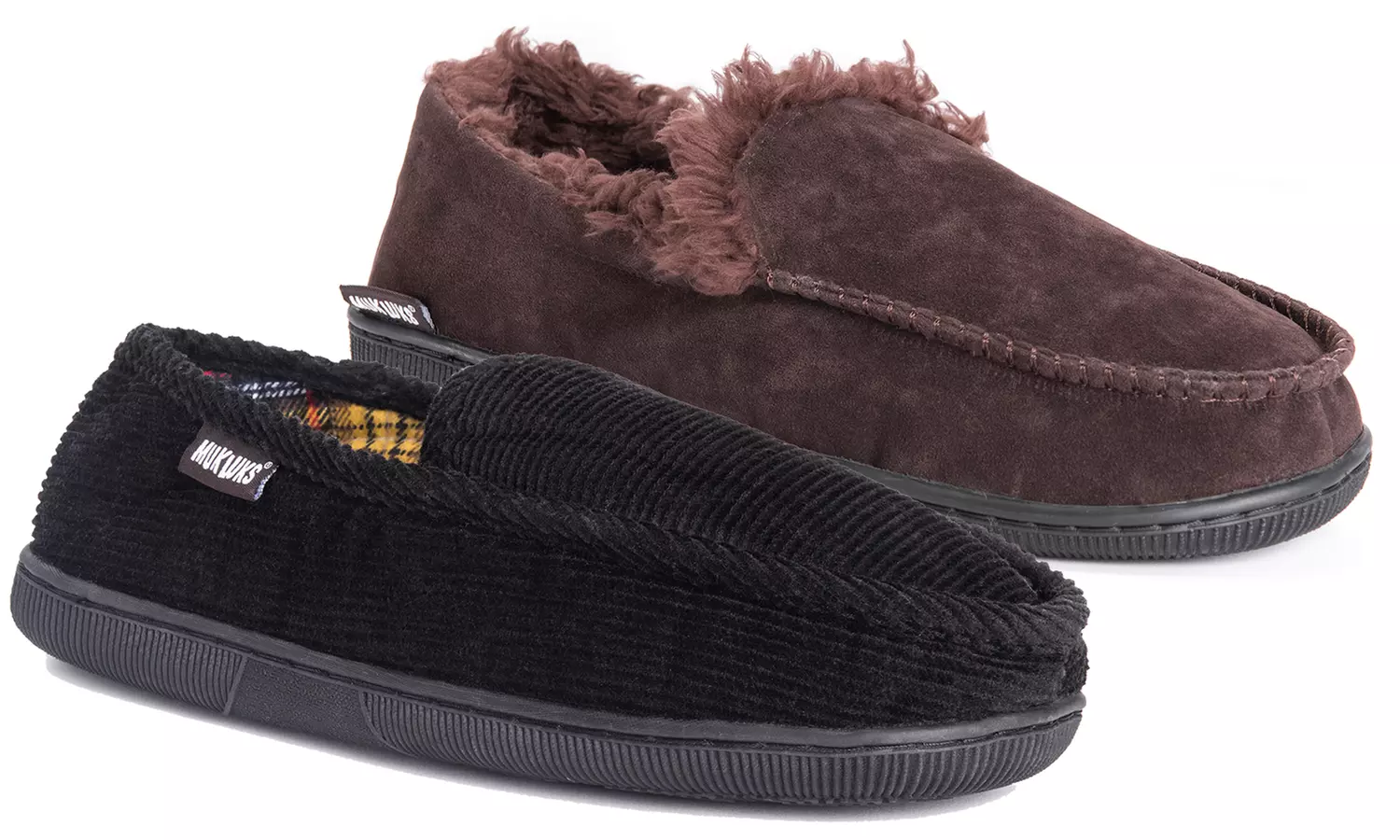 Muk Luks Men's Basic Moccasin Slippers - Primary Image
