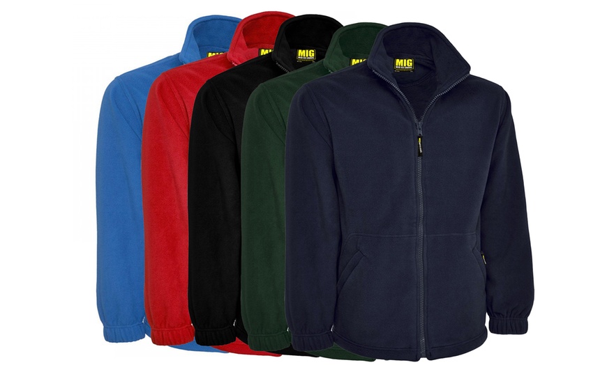 Image 1: MIG Men's Fleece Jacket