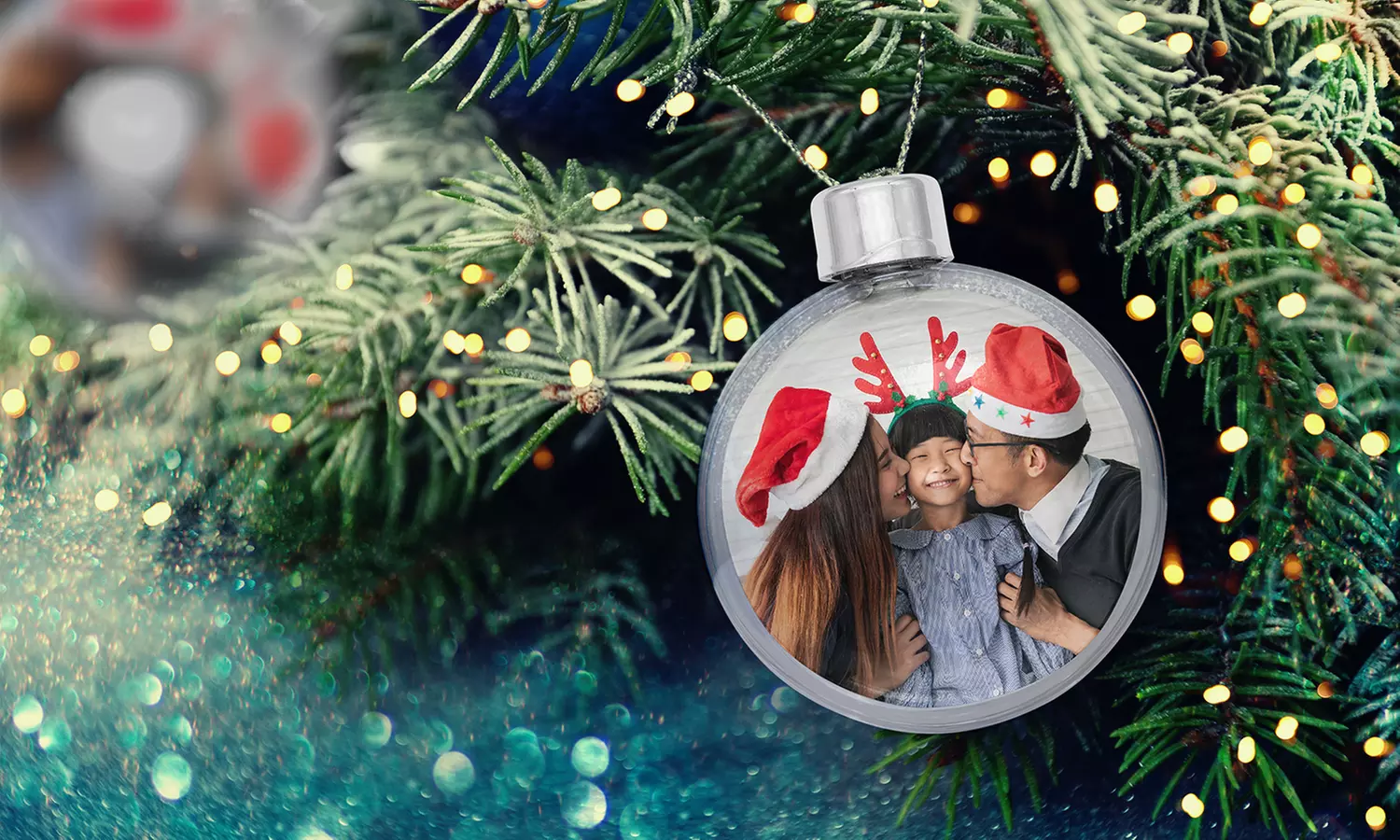 Personalised Christmas Bauble at Printerpix