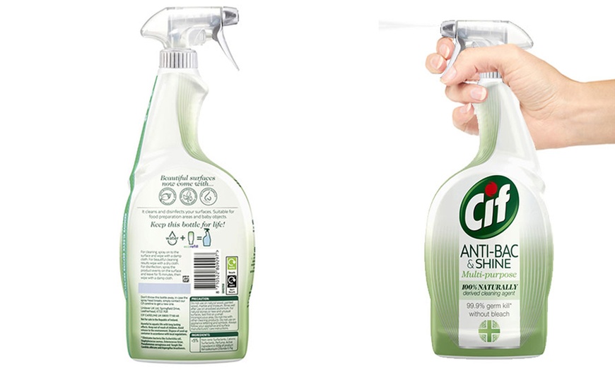 Image 3: Two CIF Multi-Purpose Cleaner Sprays