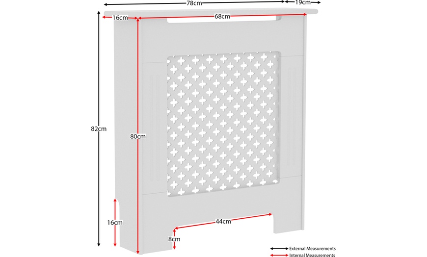 Image 4: Oxford Radiator Cover