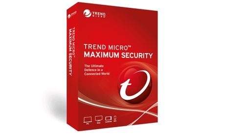 Antivirus Trend Micro Maximum Security per 5 dispositivi con licenza per un massimo di 3 anni