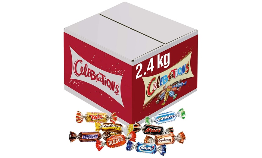 Image 1: Celebrations Chocolate 2.4kg Bulk Case