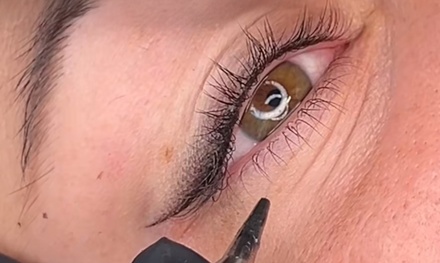 One Permanent Eyebrow Tattoo Session - Lips and lashes LLc