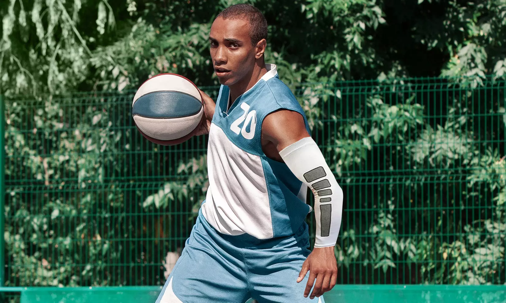 Copper-Infused Arm Compression Sleeve (1-or 2-Pack) - Second Medium