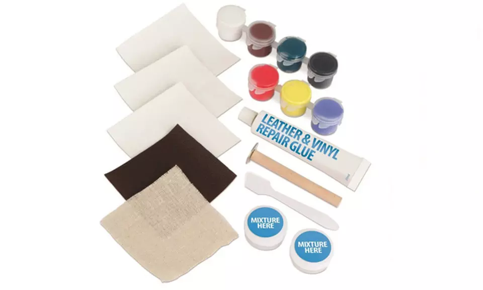 Liquid Leather & Vinyl Repair Kit with Fabric - Primary Image