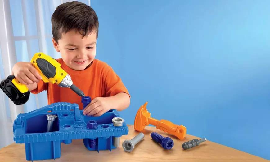Image 5: Fisher-Price Drillin' Action Set
