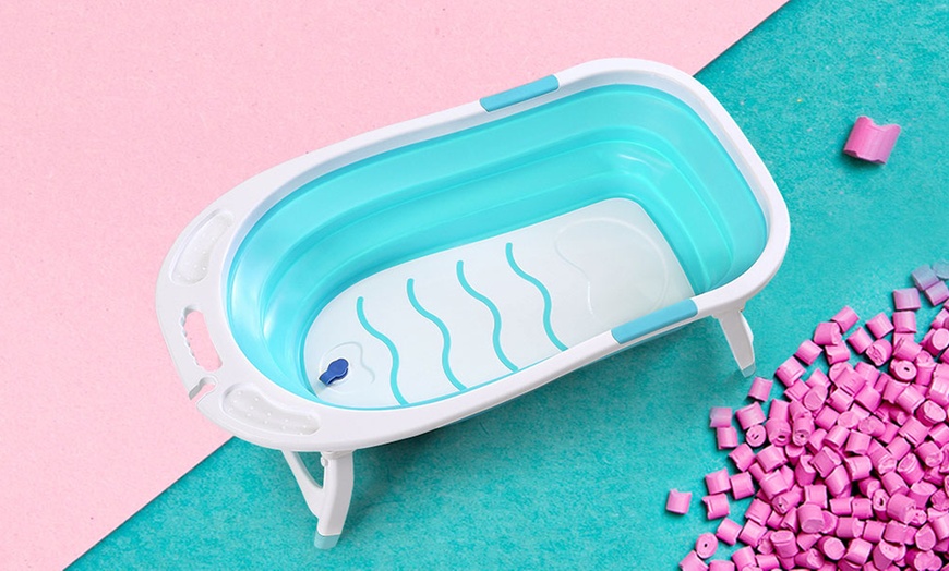 Image 14: Collapsible Baby Bathtub
