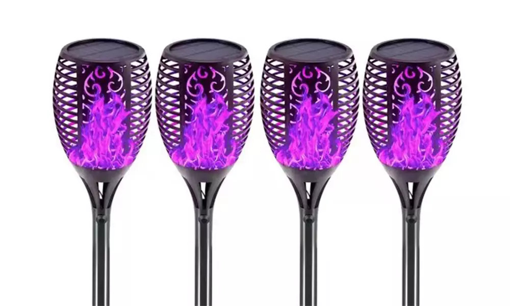 Antorcha de llama solar