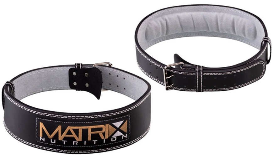 Image 1: Matrix Weightlifting Belt