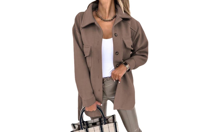 Image 5: Women's Winter Belted Coat