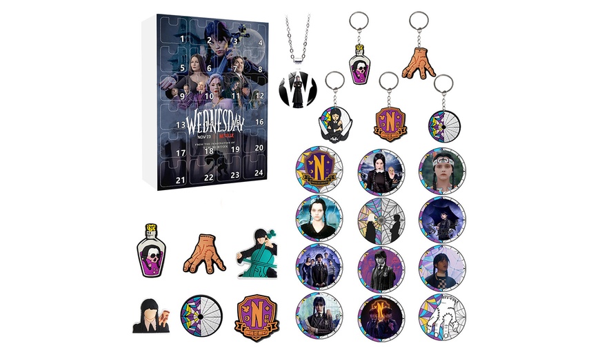 Image 4: Wednesday Inspired Advent Calendar
