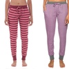 Image 1: Noble Mount Waffle Knit Jogger Lounge Pants with Pockets