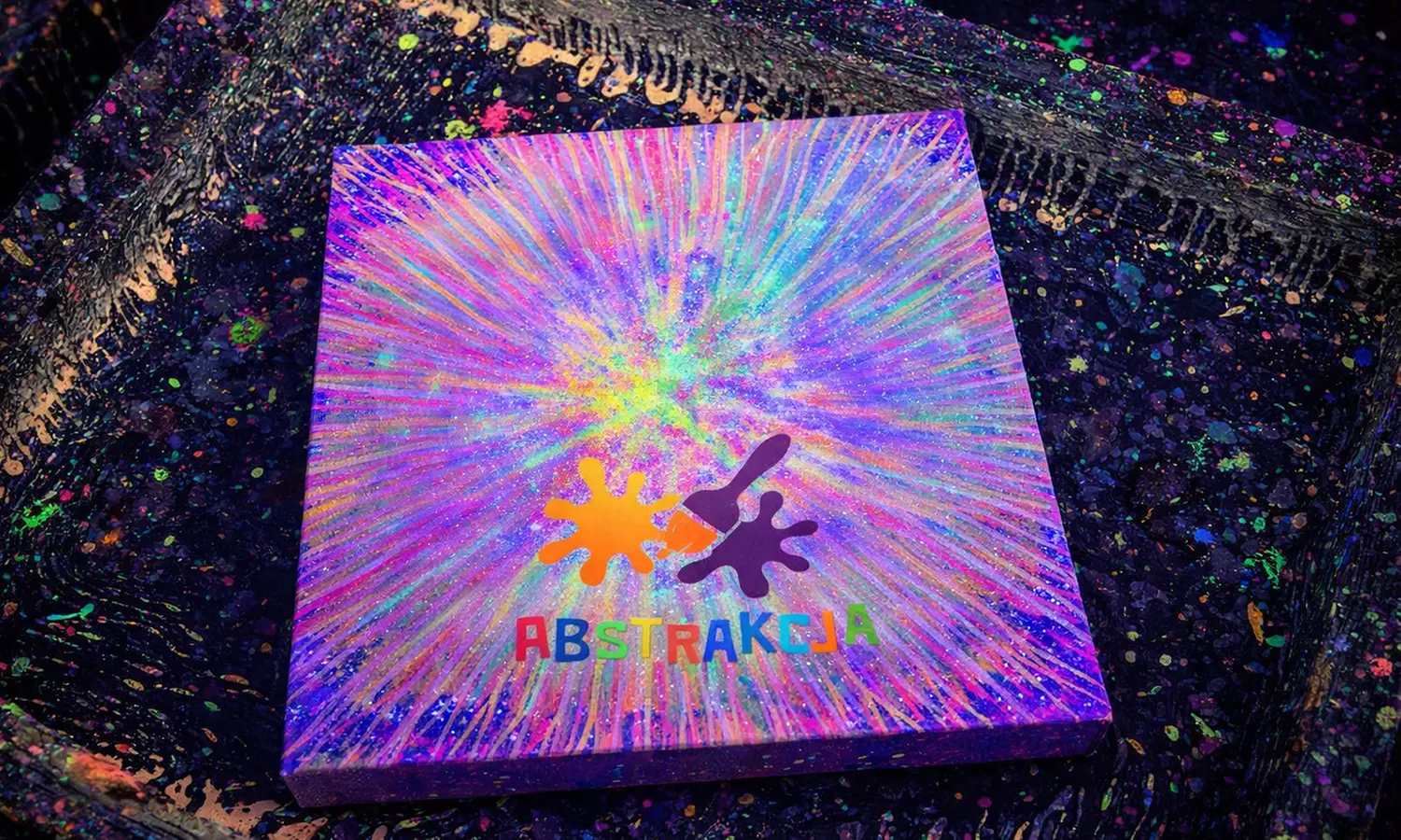 Kreatywna zabawa dla 1-2 osób: chlapanie, kręcenie i strzelanie farbą