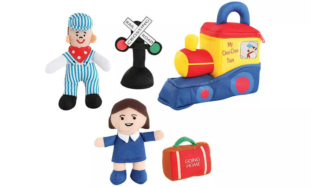 My Choo Choo Carry Along Train Toy Set (5-Piece) - Primary Image