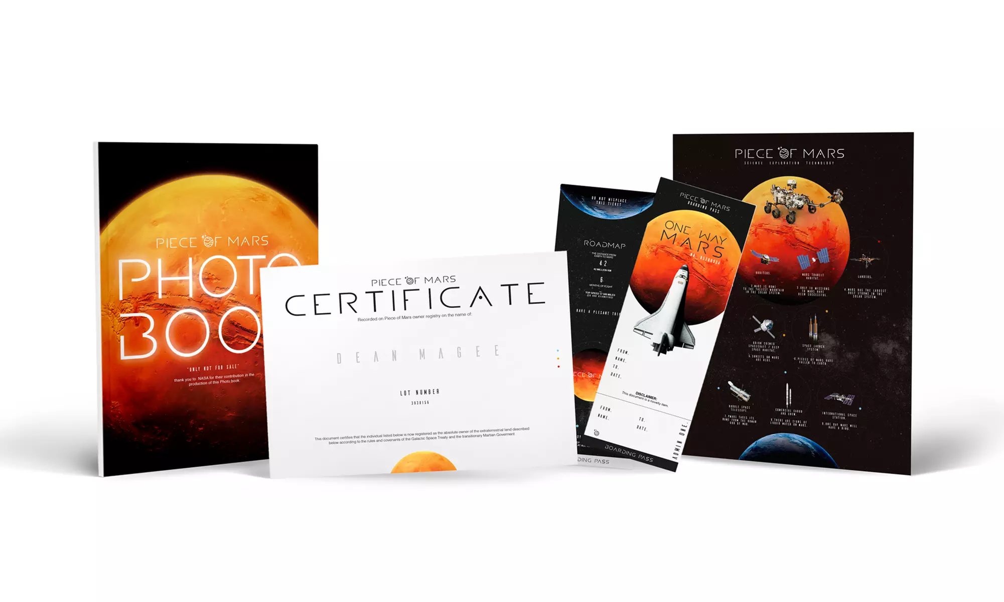 10 Acres of Mars Land Premium Package (83% Off) from Piece of Mars - Primary Image