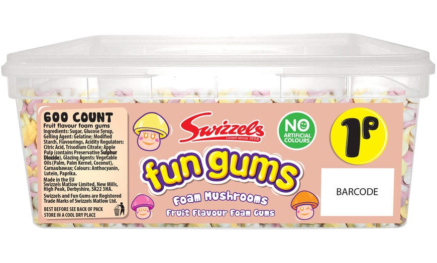 Image 4: Swizzels Fun Gum Tub