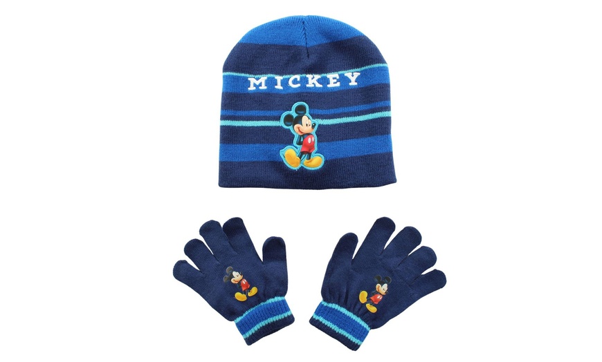 Image 9: Ensemble bonnet et gants Lilo & Stitch, Paw Patrol et Mickey