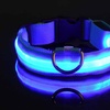 Image 3: SAFETY LED Dog Pet Light Up Collar Night Glow Adjustable Bright 5 Color Leash