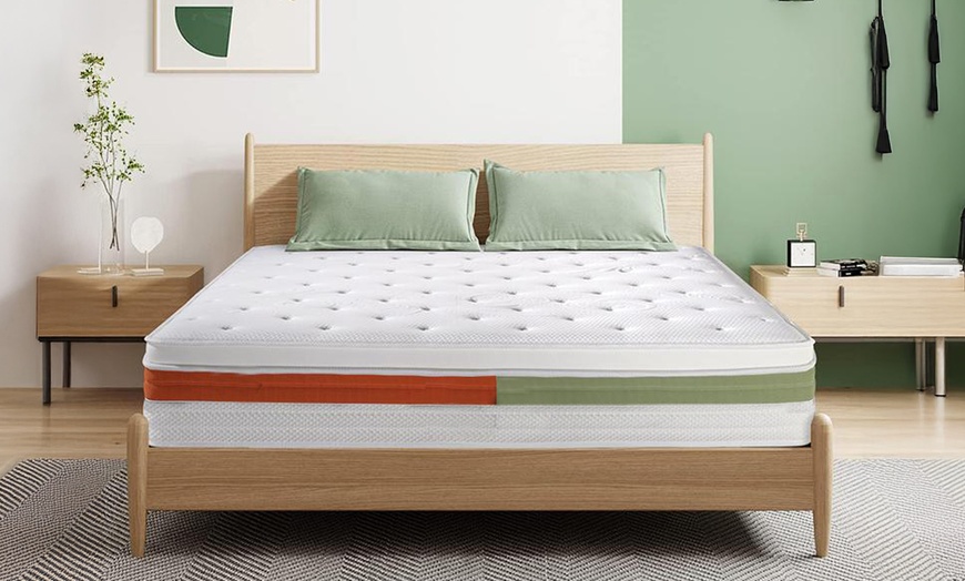 Image 1: Colchón viscoelástico Biconfort con 2 zonas de confort, de Sampur