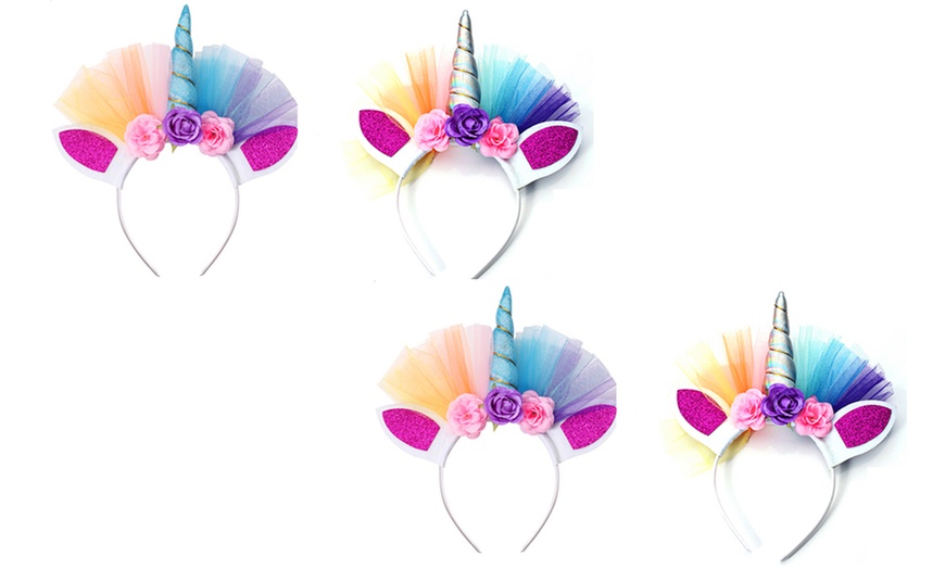 Image 2: Unicorn Kids' Hair Bands