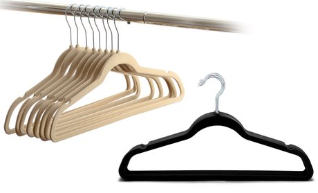 Velvet Non-Slip and Wrinkle-Free Hanger Set