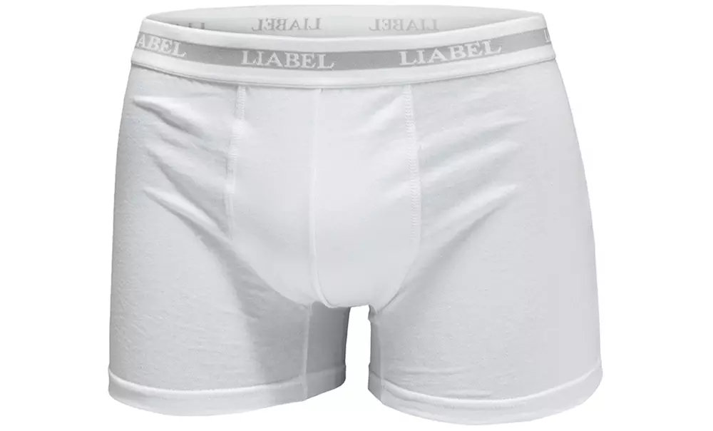 Lot de 6 sous-vêtements pour hommes en coton élastique Liabel