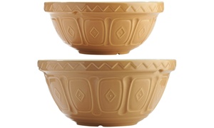 Two Mason Cash Mixing Bowls