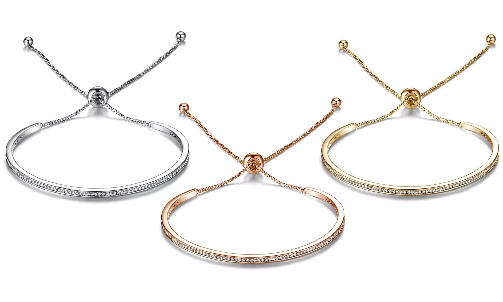 Adjustable Stacking Swarovski® Bracelet