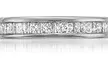 1.00 CTTW Channel Princess Diamond Wedding Band in 14K Gold by Brilliant Diamond - Second Medium