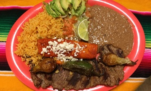 Mexican for Carryout or Dine-In