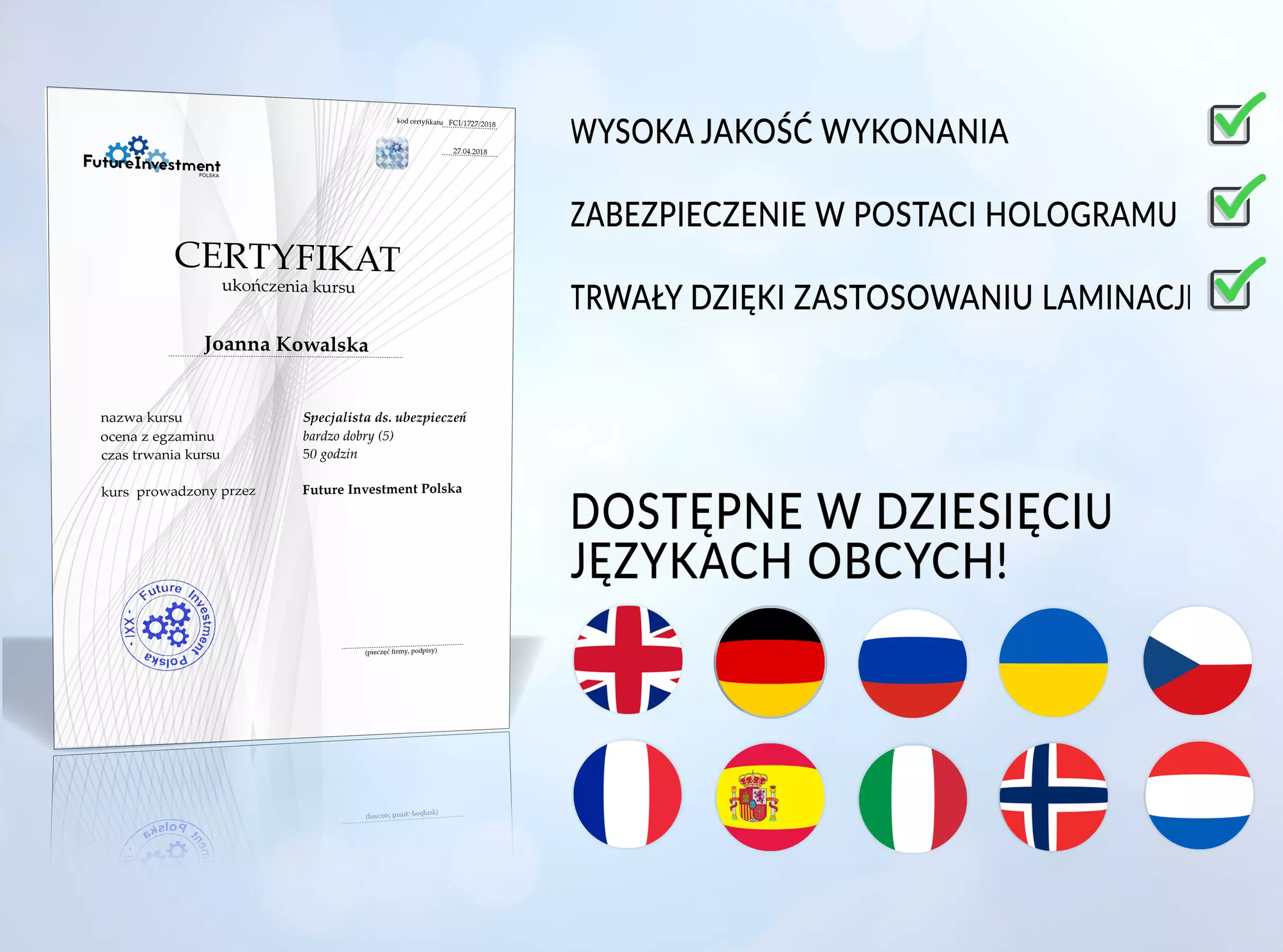 Kurs online: prowadzenie sklepu internetowego z certyfikatem za 29 zł w Future Investment Polska - Image 2