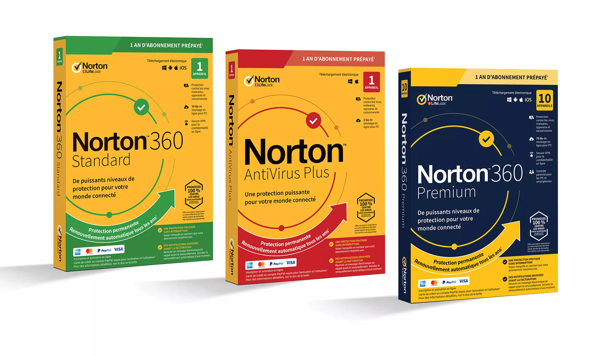 Norton Antivirus Plus oder Norton 360 Standard, Deluxe oder Premium für 1 Jahr als Download - Primary Image