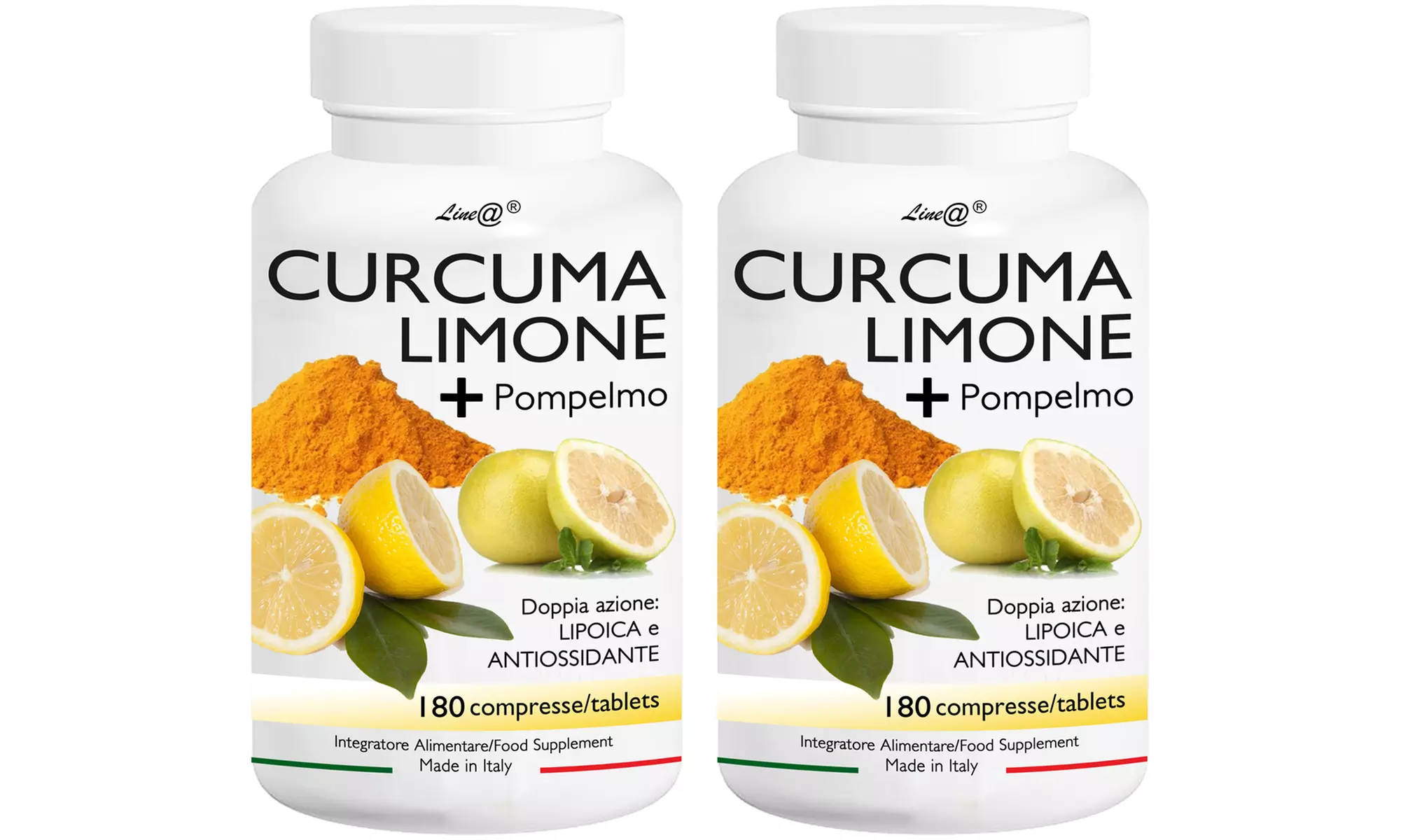 Hasta 360 tabletas de cúrcuma, limón y pomelo con un efecto adelgazante - Second Medium