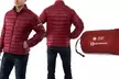Alpine Swiss Men's Lightweight Down-Blend Puffer Jacket - Second Medium