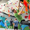 Image 1: Enjoy a Full Day of Indoor Rock Climbing at The Crux Bouldering Gym