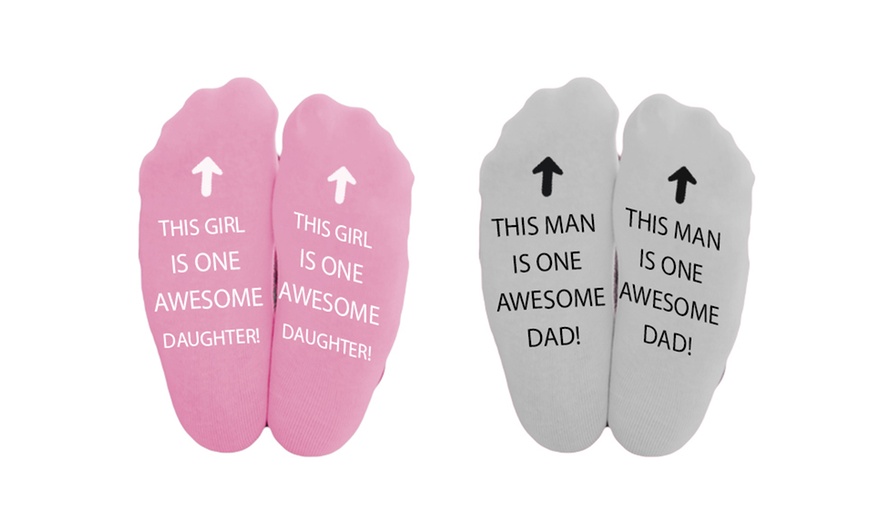 Image 8: Awesome Family Members Gift Socks