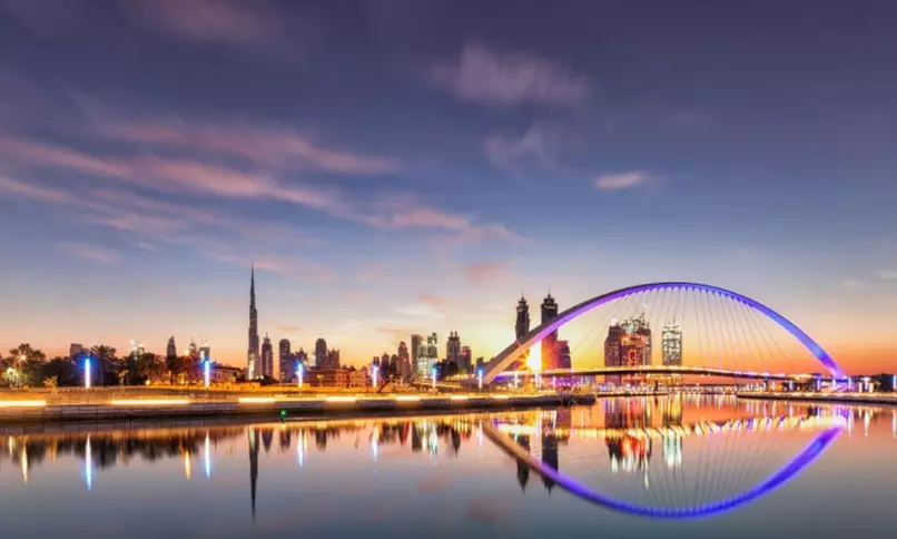 One-Hour Burj Khalifa and Canal Abra Cruise for Up to Four with Amazon Travel & Tourism (30% Off) - Primary Image