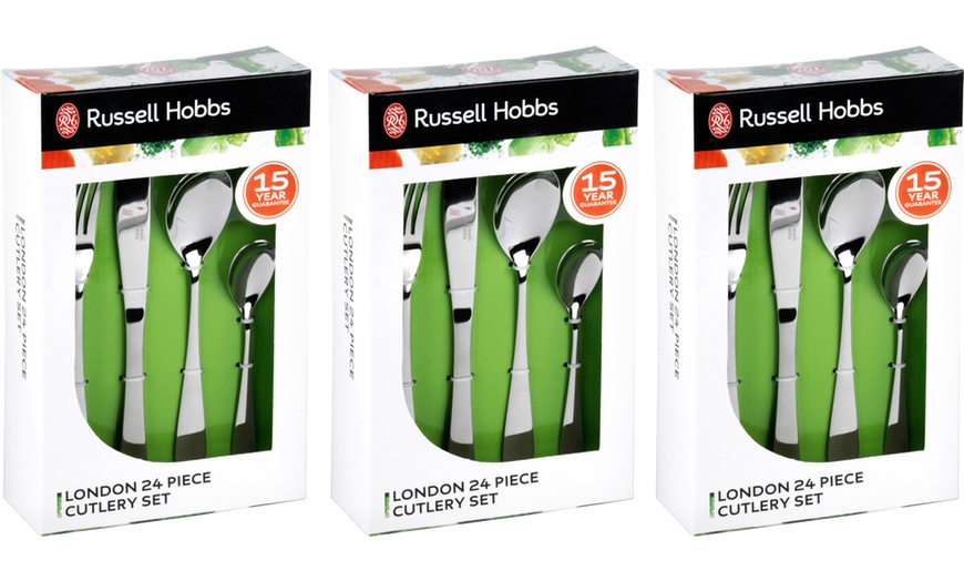 Image 13: Russell Hobbs London Cutlery Set